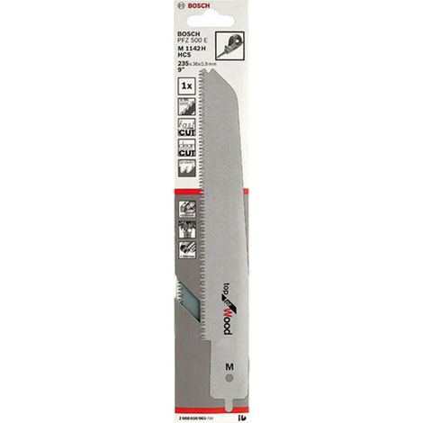 Lama per sega a gattuccio Bosch 235 mm grigio acciaio