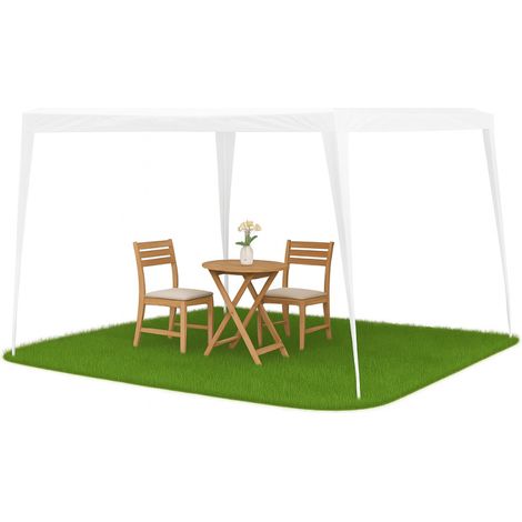 Aga Gazebo da giardino 3x3 m Bianco