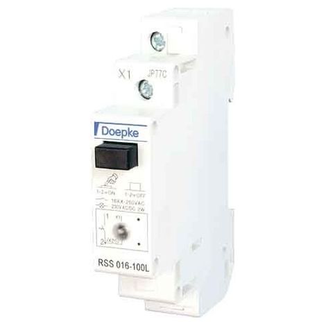 DOEPKE STEUERSCHALTER L AVEC INTERRUPTEUR RSS 016-100L 4014712154933 POUR MONTAGE EN SÉRIE 09981075