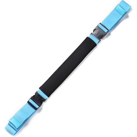 Écarteur De Jambes - Sangle D'étirement Élastique Avec Boucles Réglables - Pour Yoga Danse Gymnastique Kinésithérapie - 1 Pièce (1/5)