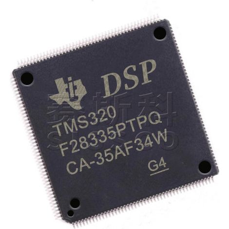 TMS320F28335PTPQ TMS320F28335PTPS Electronic component, chip, electronic component, 5 assembled units, 5 units