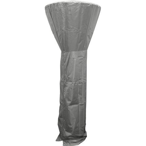 Schutzhülle für Terrassenheizstrahler aus 210D Oxford-Gewebe, staubdicht, 226 x 85 x 48 cm, silber