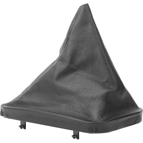 Manchette en cuir noir pour levier de vitesse, soufflet anti-poussière pour BMW Série 3 E46 1998-2005 (1/5)