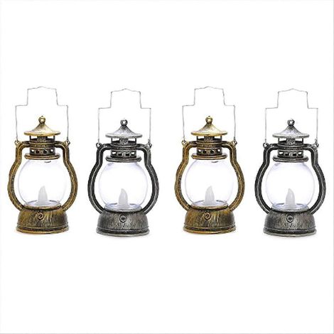 Lot de 4 lanternes LED décoratives à suspendre pour l'extérieur (1/5)