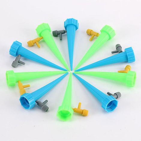 10x Goutteur Irrigation Rglable Systme Irrigation Goutte Goutte Automatique Pour Plantes