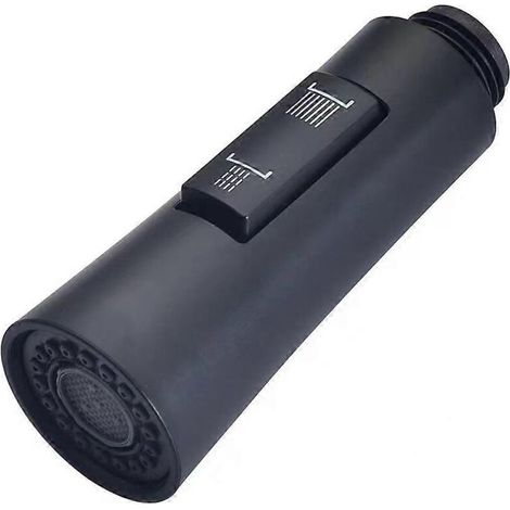 Douchette extensible pour une cuisine élégante. Matériau : ABS. Raccordement : G1/2. Coloris disponibles : Argent/Noir/AquaForge (1/5)