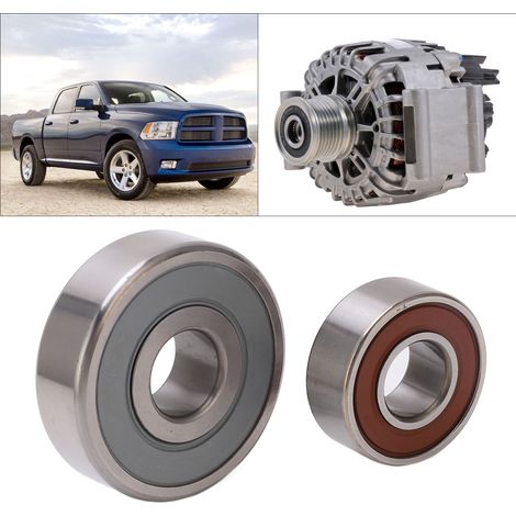 Roulements d'alternateur en lot de deux, compatibles avec les Ram 5.9L de 2003 à 2009 (référence d'origine : F00M990434) (1/5)