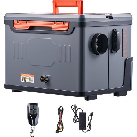 Mophorn Diesel-Luftheizung 8 kW DC 12 V/24 V, tragbares Komplettsystem mit Bluetooth-Steuerung, Fernbedienung und LCD-Bildschirm, 5-Liter-Kraftstofftank für Lkw und Wohnmobile