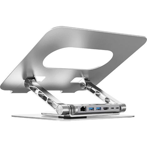 UNITEK LAPTOP STAND WITH DETACHABLE USB-C HUB (1/5)