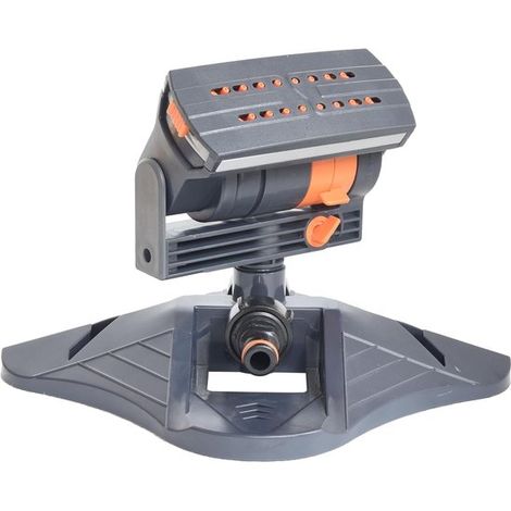 Aspersor oscilante automático, Ángulo de pulverización ajustable, Aspersor para césped, Aspersor de riego para jardín, césped y patio (1/5)