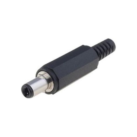 Connettore DC Maschio Esterno 5,5 Interno 2,5 Lunghezza 14