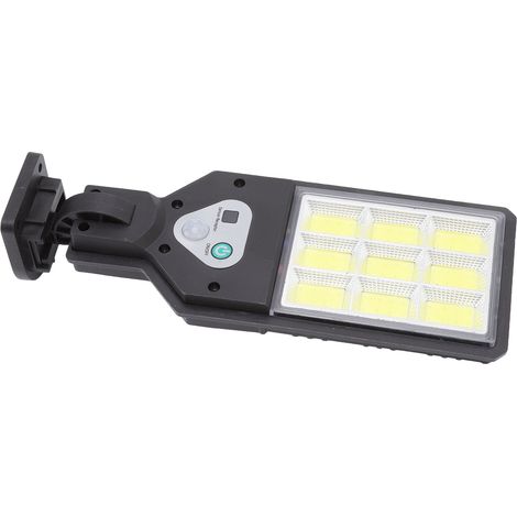 Solarbetriebene, bewegungsaktivierte Leuchte mit 9 COB, Schutzart IP65 (wasserdicht) für Garten, Einfahrt und Hof, mit integriertem Akku und CE/RoHS/FCC-Zertifizierung. (1/5)