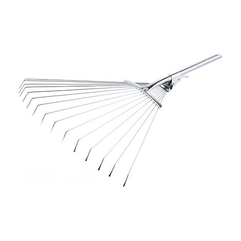 Scopa da giardino regolabile con manico in metallo 99400 flo (1/3)