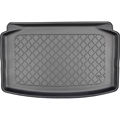 Tappetino/moquette per bagagliaio adatto a Volkswagen Polo VI 2G AW HB 5D 17 - bagagliaio inferiore (1/5)