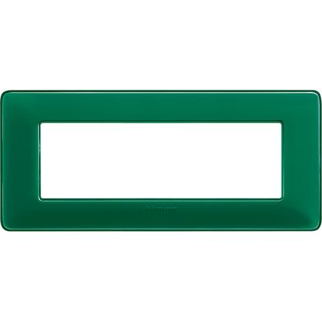 Placca Bticino Matix 6 moduli smeraldo AM4806CVS