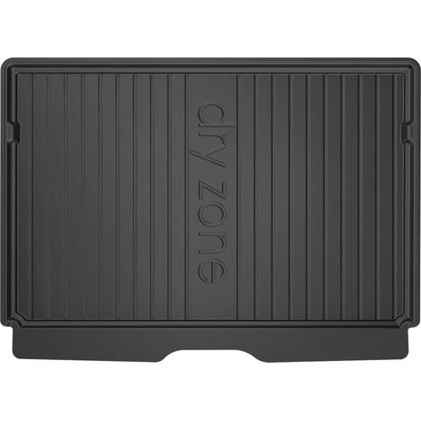 Tapis de coffre pour Citroën C3 Aircross 2017-2024 Supérieur TPE Durable Noir 1x (1/5)