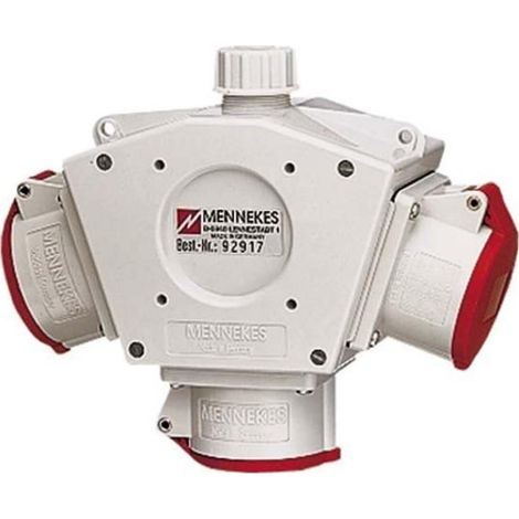 Mennekes DELTA-BOX 3xCEE16A,5P,400V 92917