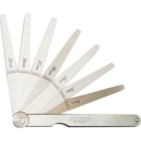 173MA Feeler Gauge 13 Piece Set 0.03-0.5mm STR173MA