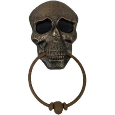 Halloween-Türklingel Totenkopf-Spuk-Türklingel mit Sound A--