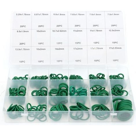 O-ring in nitrile (NBR) – Confezione da 270 pezzi con pratica custodia – Codice articolo KD10506