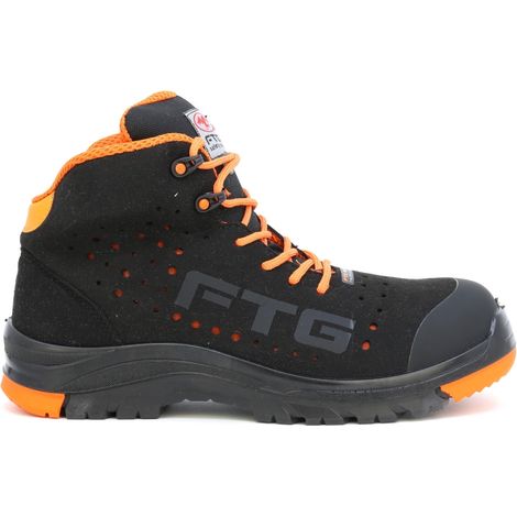 Scarpe Antinfortunistiche FTG Moon Nero/Arancio 44 (1/2)
