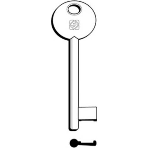 5 x SILCA 6P3D CHIAVE PATENT PARI NICHELATA