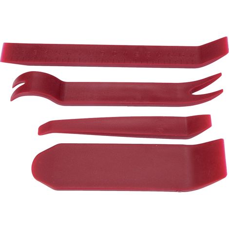 4pcs Outil de Retrait de Panneau de Voiture Outil de Panneau de Garniture de Porte Outils de Radio stéréo de Voiture