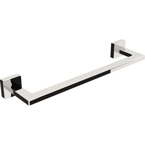 Lineabeta - Porta asciugamani Dado in ottone cromato L.34 cm