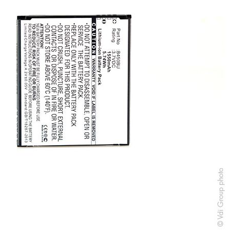 NX - Batterie téléphone, smartphone, GSM pour Samsung 3.8V 1500mAh - B450BUB450BCB450B (1/4)