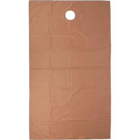 Housse de massage respirante et imperméable en polyester pour salon de beauté, 200x115cm, marron foncé (1/5)