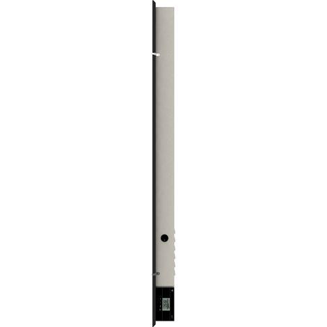 Radiateur à inertie Wifi Natura Noir 1300W Vertical - Valderoma NN13VEW (1/4)