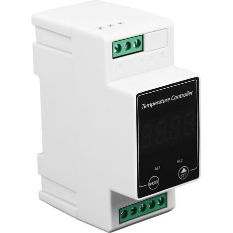 Digital Temperature Controller, Thermostat, Smart Control Switch for Reptile Incubator and Greenhouse, AC 240V (1/5)