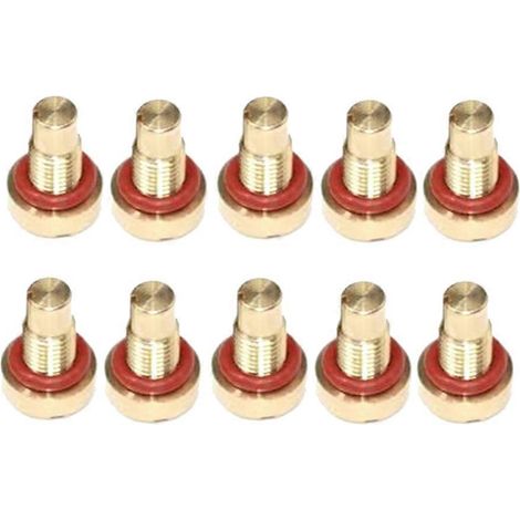 Lot de 10 bouchons en cuivre pour turbocompresseur LR150067 compatibles avec Land Rover Range Rover Sport 2019-2024 et Defender (LR121745 T2R40577) (1/5)