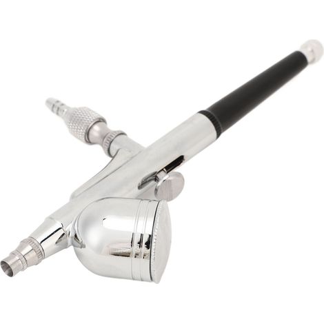 Kit aérographe professionnel et performant (15-60 PSI), buse de 0,3 mm, portable, pour maquillage, manucure, décoration de gâteaux et pochoirs. (1/5)