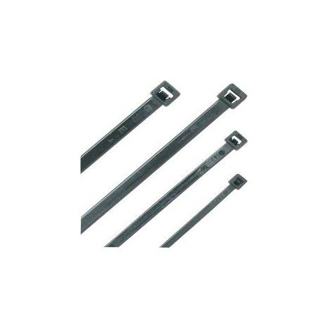HEIDEMANN Nylon - Kabelbinder, schwarz, 98 X 2,5 UV-beständig, 100 St. SB (1/2)