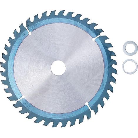 Lame de scie circulaire à revêtement bleu, disque de coupe pour bois, diamètre intérieur 1", 40 dents (diamètre extérieur 8")