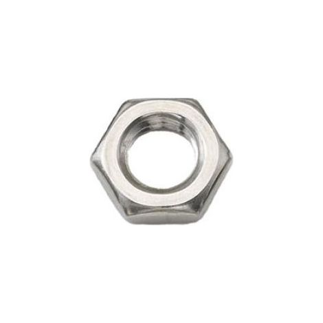 M10 A2 Stainless Steel half nut DIN439 5 (1/2)