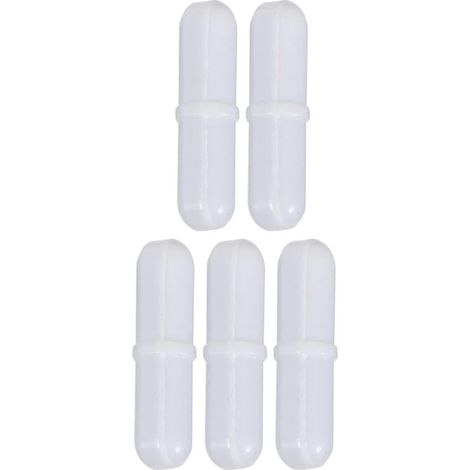 Lot de 5 agitateurs magnétiques blancs-3X0.8CM-White (1/3)