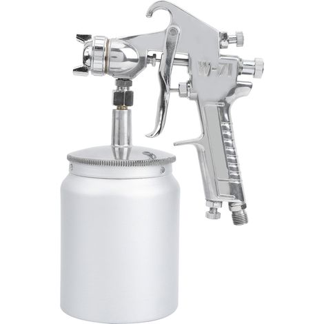 Pistolet à peinture W-71 1,3mm, kit de pulvérisation pour voiture, mur, porte, outil manuel, style américain, équipement de peinture. (1/5)