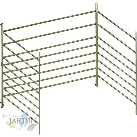 Ampliación Valla cercado agricola para Animales de granja 100x150x108 cm. Valla metalica para delimitar terrenos