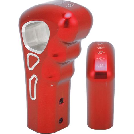 Pointeau de Sélection Transmission pour Polaris Ranger RZR 800/900/1000 S XP - Métal Rouge, 2 Boulons (1/5)