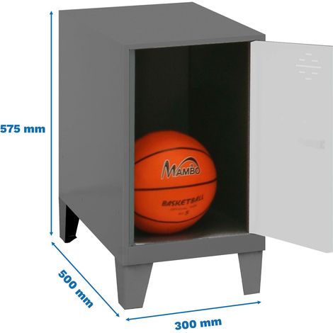 Simonrack Dism.mini Schrank-Casir in Weiß und Anthrazit