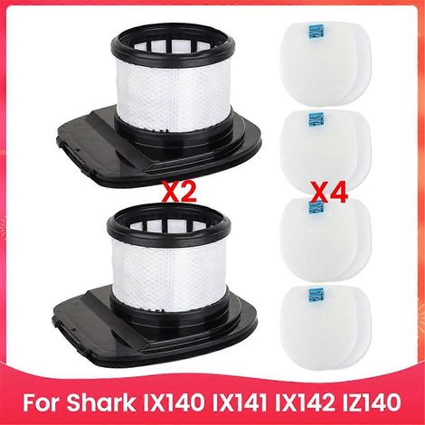 Kit de 6 filtres pour aspirateur IX140, IX141, IX142 et IZ140 - Accessoires et pièces de rechange (1/5)