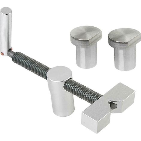 Pince de bureau réglable pour le travail du bois avec butée à trous de 20 mm, étau de serrage pour la menuiserie et l'ébénisterie-1pcs with 2 dog (1/5)