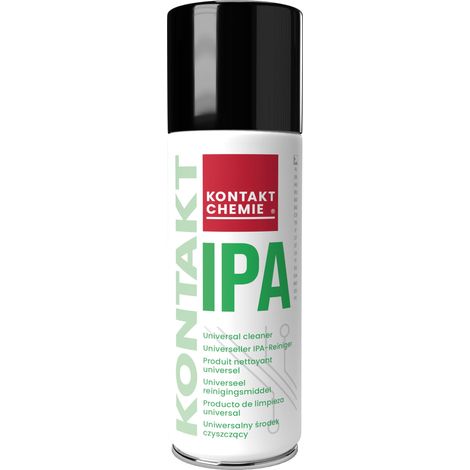 Alcool isopropylique Kontakt Chemie KONTAKT IPA, Aérosol 200 ml pour Electrique, mécanique de précision, équipement ( Prix pour 1 )