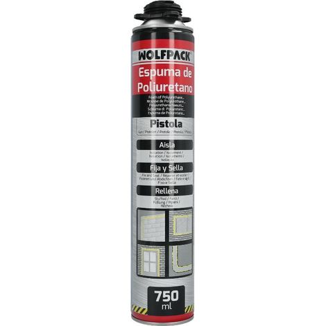 WOLFPACK LINEA PROFESIONAL espuma poliuretano 750 ml. para pistola entry (1/4)