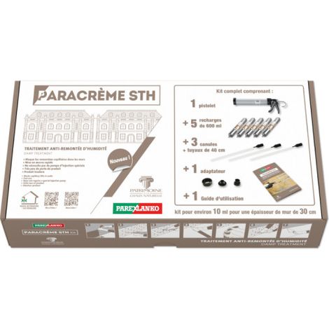 Kit especial de tratamiento de la humedad PAREXLANKO Paracreme STH - FI010102