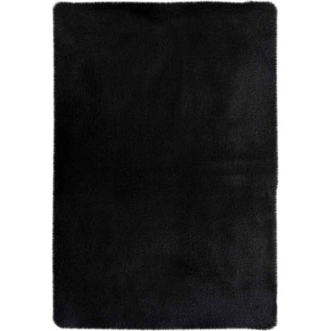 Tapis de Bain Doux Antidérapant "Rabbit" Gris Foncé 50 x 90 cm (1/5)