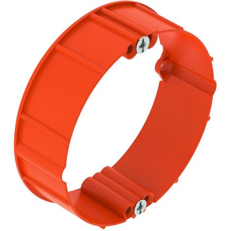 OBO Bettermann HW Anillo de compensación de yeso para caja de pared hueca Ø68mm, H20mm polipropileno naranja, 2003844