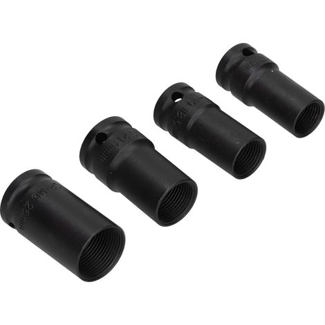 Kit de 4 douilles extractrices pour écrous de roue antivol, outil en alliage d'aluminium pour voiture (1/5)